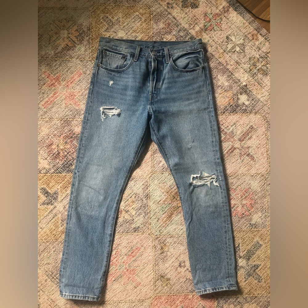 Levis 501 High Rise Jeans